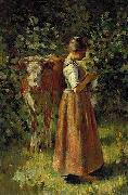 Theodore Robinson La Vachere oil painting